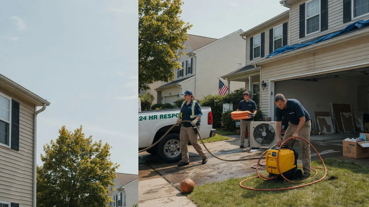 Emergency Water Damage Restoration in Beach Lake, PA near me